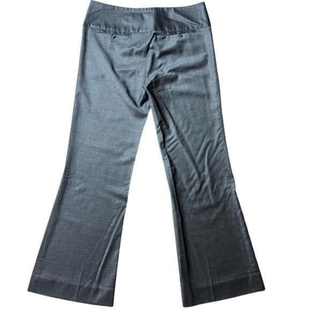 alice + olivia Wool Gray Flared Dress Pants Women's Size 8 - Picture 9 of 10
